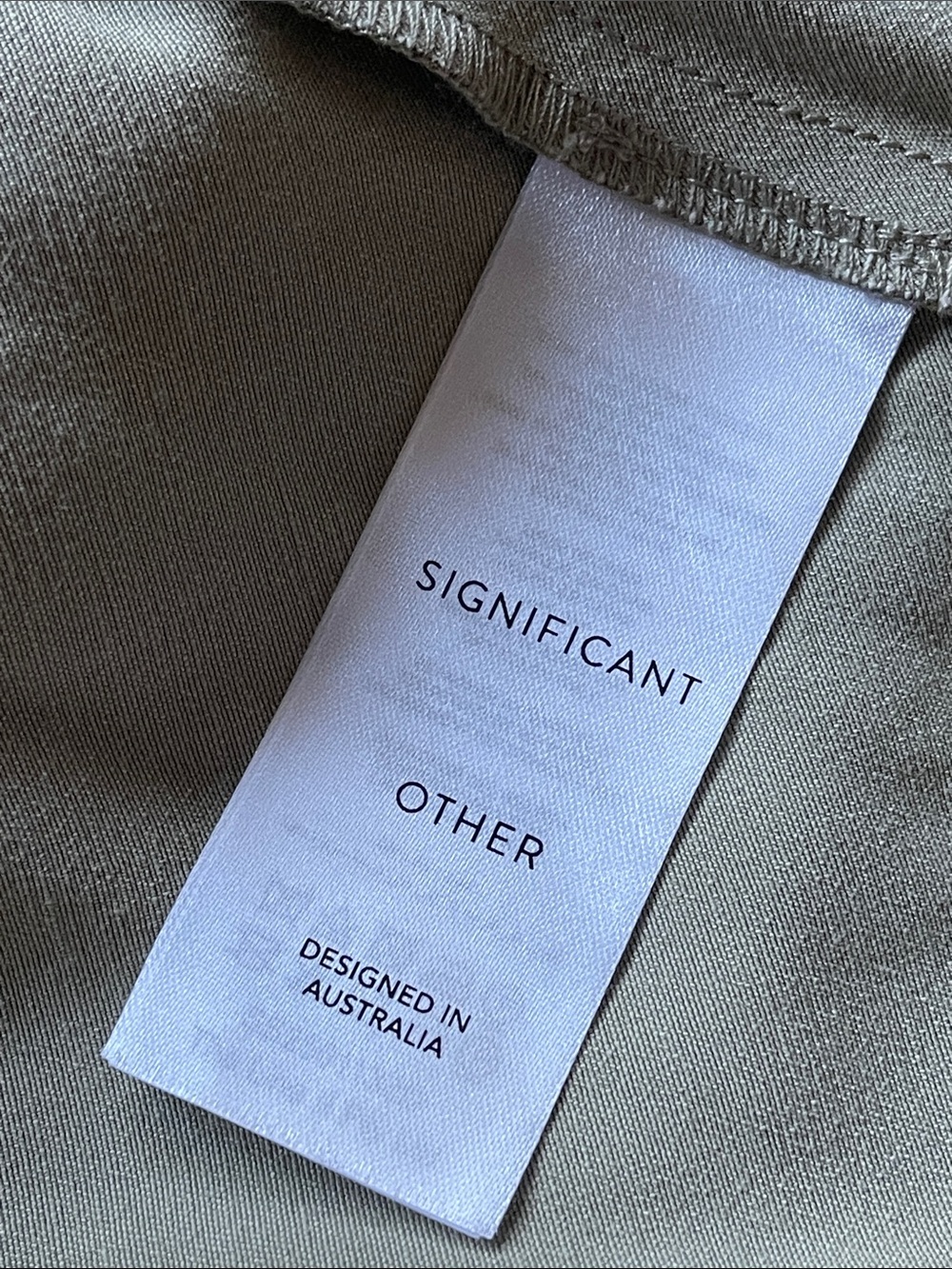Significant Other Becca Dress Size 6 Sage Green Maxi - Picture 8 of 9